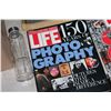 Image 2 : GLASS BOTTLES ROYAL WEDDING BOOK AND TIME MAGAZINES