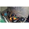 Image 2 : TOOL BOX W/ POWER TOOLS AND CABLE