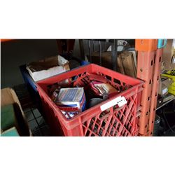 TWO CRATES OF SHOP MISC