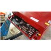 Image 2 : RED TOOL CHEST W/ CONTENTS