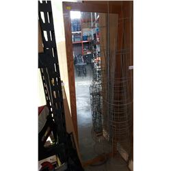 OAK FRAMED 6 MIRROR