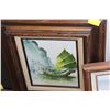 Image 2 : LOT OF OIL P. WONG PAINTINGS