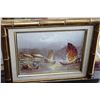 Image 4 : LOT OF OIL P. WONG PAINTINGS
