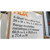 Image 2 : HPX 4 SHELF WIRE WINE RACK IN BOX