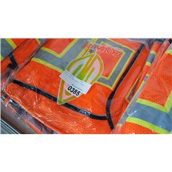 5 SIZE 2XL NEW SAFETY VESTS