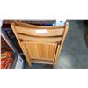 Image 1 : 2 WOODEN LAWN CHAIRS