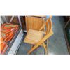 Image 2 : 2 WOODEN LAWN CHAIRS