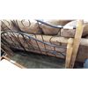 Image 2 : QUEEN SIZE METAL AND WOOD BED FRAME