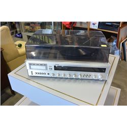 YORX AM/FM RECEIVER/8 TRACK/TURNTABLE
