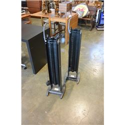 2 ELECTRIC CD RACKS