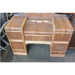 ANTIQUE WATERFALL DRESSER