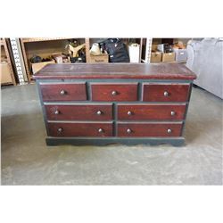 PAINTED PINE DRESSER