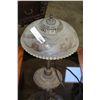 Image 2 : VITNAGE LAMP WITH GLASS SHADE