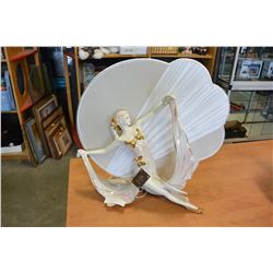 LARGE VERSACES ITALY FIGURE LAMP