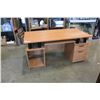 Image 1 : IKEA MAPLE COMPUTER DESK