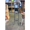 Image 3 : 2 METAL PLANTER STANDS W/ POTS AND METAL DOUBLE PLANTER STAND