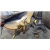 Image 2 : BRASS EAGLE AND EIFFLE TOWER LAMP