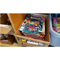 BOX OF MARVEL COMICS