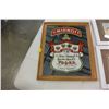 Image 2 : FRAMED MIRRORED SMIRNOFF ADVERT AND 2 SMALL PICTURES