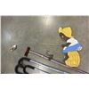Image 2 : LOT OF CANES AND FISHERMAN FIGURE