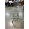Image 4 : GLASS TOP COFFEE AND END TABLE
