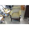 Image 1 : VINTAGE WOOD FRAMED ARMCHAIR