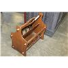 Image 2 : OAK MAGAZINE RACK