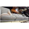 Image 6 : NEW MODERN GREY FABRIC 2 PIECE SECTIONAL SOFA RETAIL $1899