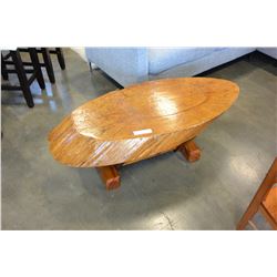 BURL COFFEE TABLE