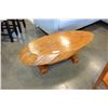 Image 1 : BURL COFFEE TABLE