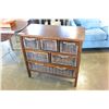 Image 1 : 6 DRAWER WICKER DRESSER