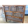 Image 4 : 6 DRAWER WICKER DRESSER