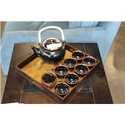 EASTERN TEASET ON TRAY