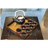 Image 1 : EASTERN TEASET ON TRAY