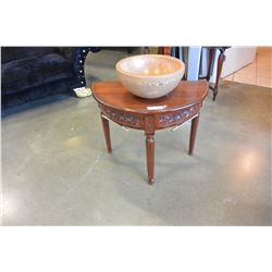 STONE LOOK BOWL SINK ON D TABLE STAND