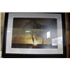 Image 3 : 2 LARGE FRAMED TREE MOTIF PICTURES