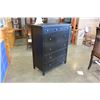 Image 2 : DARK BROWN IKEA HEMNES 6 DRAWER HIGHBOY DRESSER