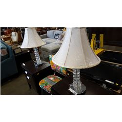 2 MODERN TABLE LAMPS