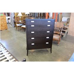 MODERN 5 DRAWER TALLBOY DRESSER