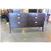 Image 2 : MODERN BROWN 6 DRAWER DRESSER