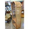 Image 2 : TALL BENTWOOD SHELF UNIT