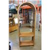 Image 3 : TALL BENTWOOD SHELF UNIT