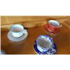 Image 3 : SEVEN BONE CHINA CUPS AND SAUCERS