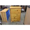 Image 1 : FIVE DRAWER PINE DRESSER