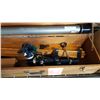 Image 2 : BUSHNELL SKY CHEIF 2 TELESCOPE W/ TRIPOD IN WOOD CASE