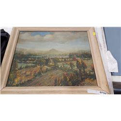 SIGND PAINTING OF CANVAS SCHEIL