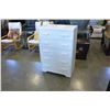 Image 2 : 5 FRAWER WHITE HIGHBOY DRESSER
