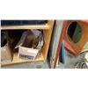 Image 1 : BOX OF RECORDS W/ PICTURES AND PAINTINGS