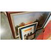 Image 2 : BOX OF RECORDS W/ PICTURES AND PAINTINGS