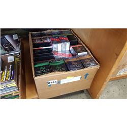 BOX OF VARIOUS SMOKE NV CARTRIDGES AND COILS